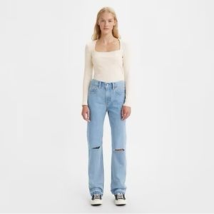 Levi’s Low Pro Straight - Stonewash. Worn less than 5 times
